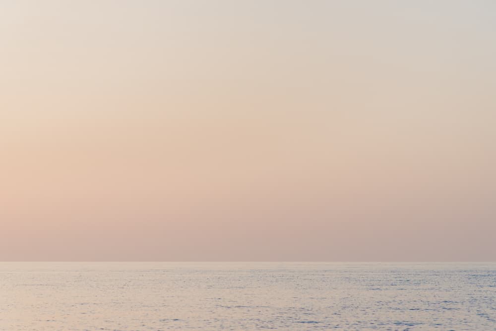 Serene Pastel Seascape by Photolovers — canvas wall art