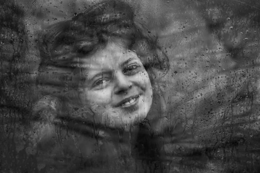 Smiling Through Rain by Ummu Nisan Kandilcioglu — canvas wall art