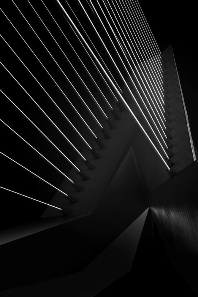 Modern Geometric Lines by Arnd Gottschalk — canvas wall art