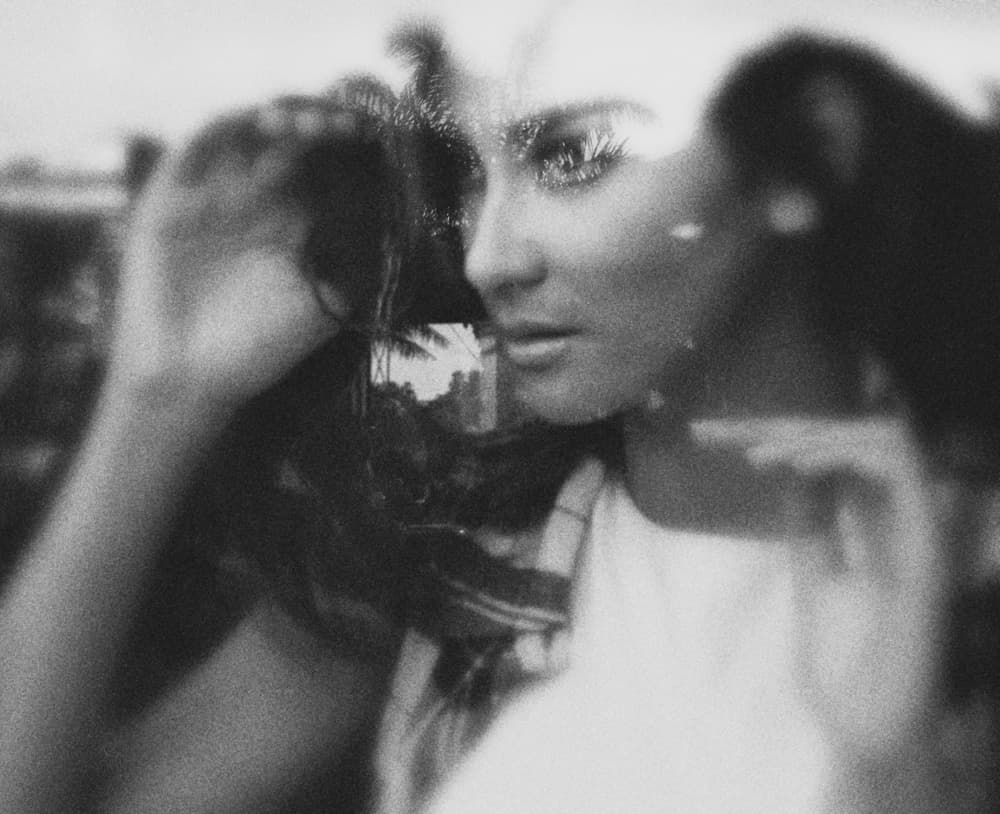 Dreamy Woman Reflection by Kahar Lagaa — canvas wall art