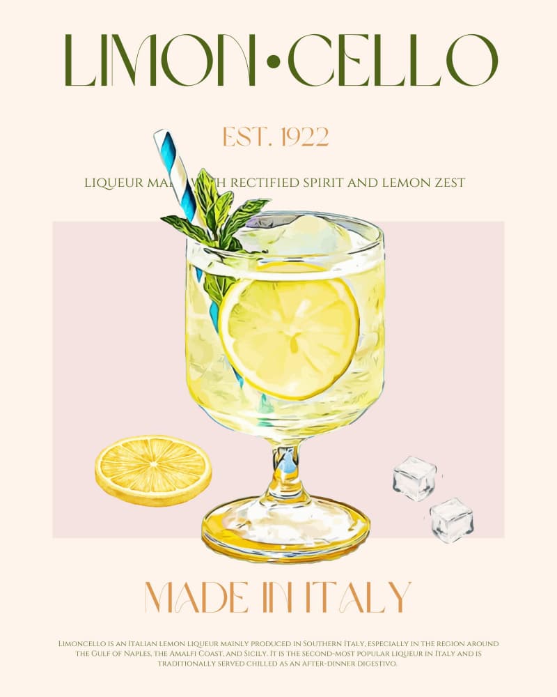 Limoncello Summer Drink