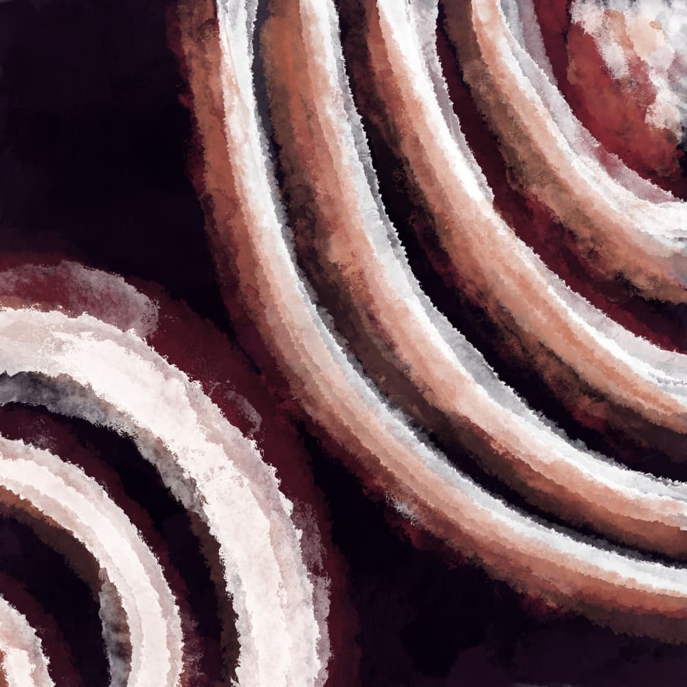 Swirling Echoes by Emel Tunaboylu — canvas wall art
