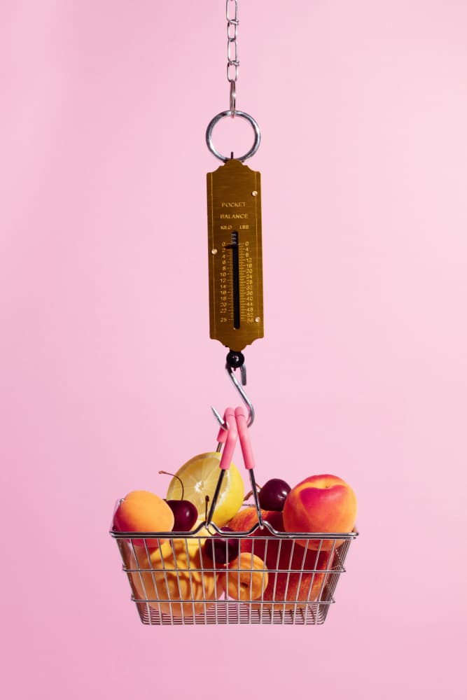 Fresh Fruit Scale by Julia Ramiro — canvas wall art
