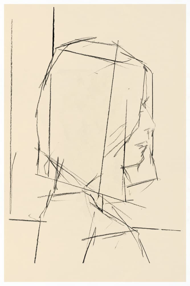 Geometric Profile Study by cartissi — canvas wall art