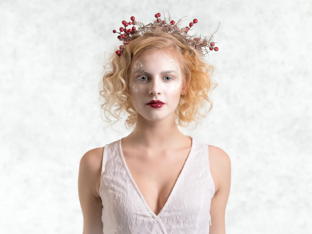 Winter Berry Queen by Luc Stalmans — canvas wall art