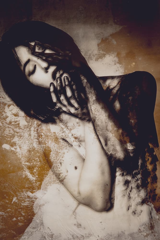 Silent Distress by Kurosaki Sangan — canvas wall art