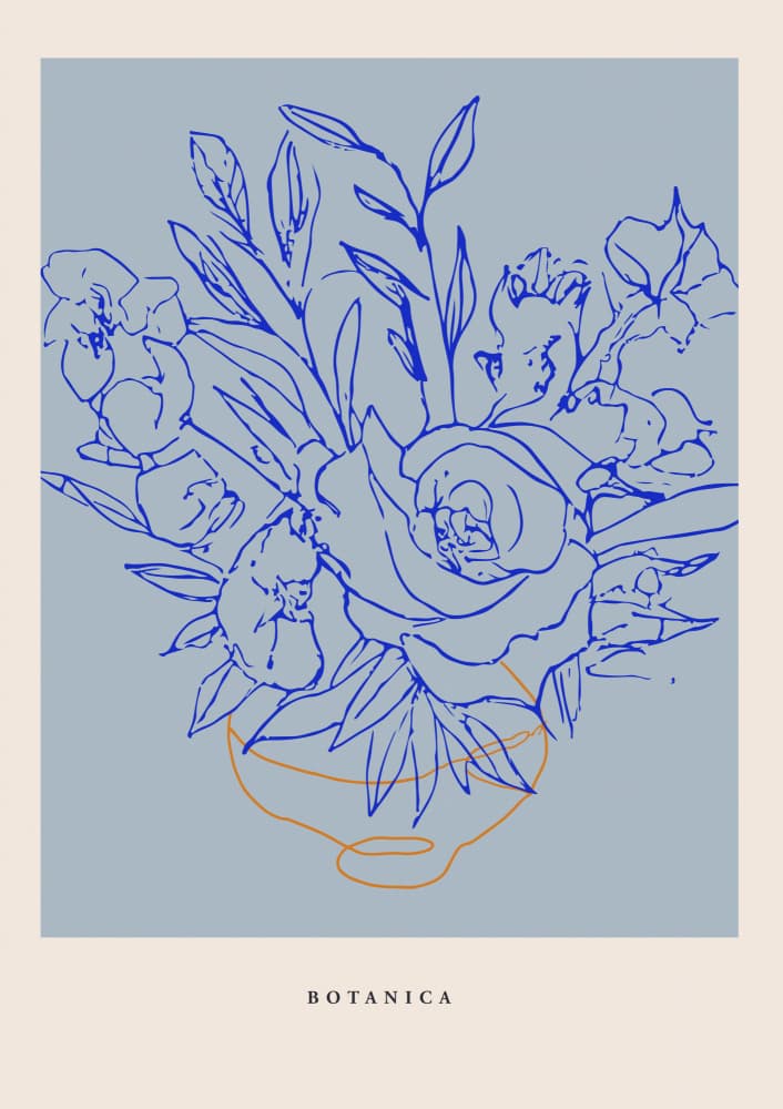 Botanicalineno38 by Treechild — canvas wall art
