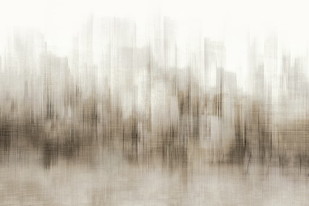 Abstract City Reflection by Christina Sillen — canvas wall art