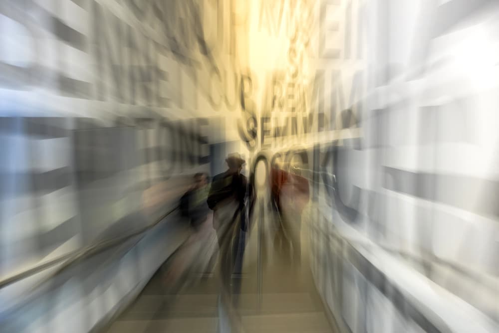 Urban Motion Blur by Anette Ohlendorf — canvas wall art