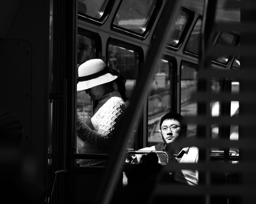 Light and Shadow Commute by Elena Raceala — canvas wall art