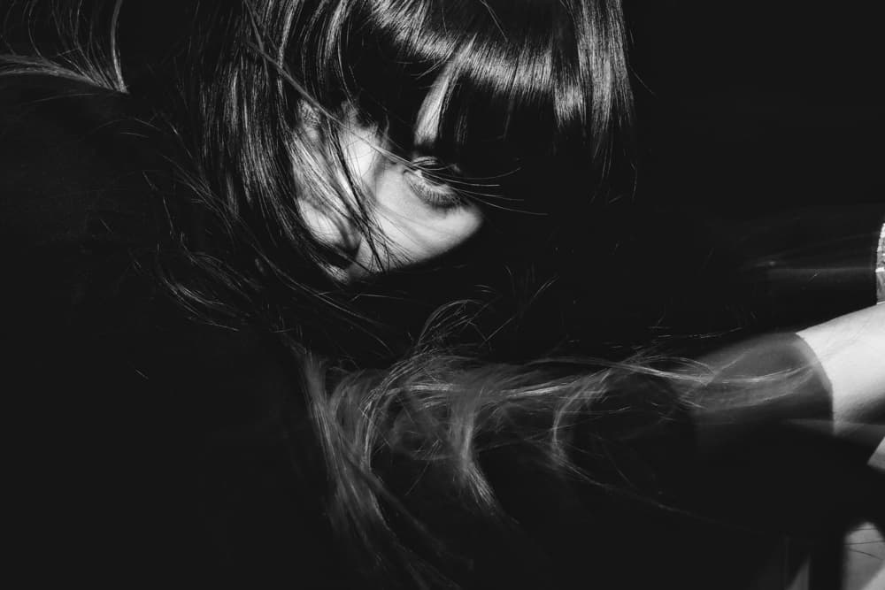 Pensive Gaze In Darkness by Takaaki Ishikura — canvas wall art