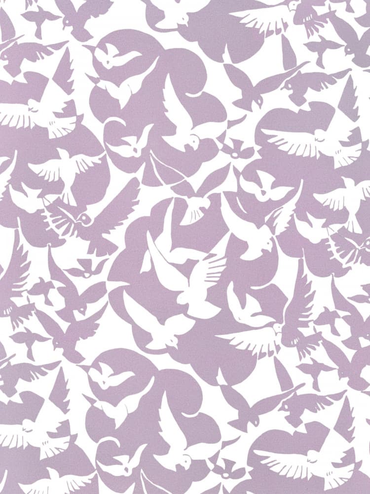 Peaceful Birds Flight by Wild Violets — canvas wall art