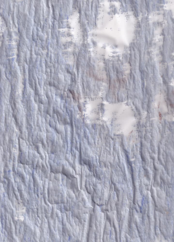 Crinkled Blue Texture by Maira Ribena — canvas wall art