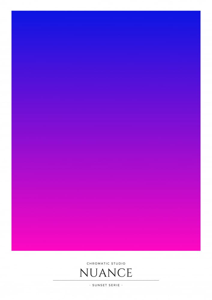 Colorful Sunset Blend by RS LAB STUDIO — canvas wall art