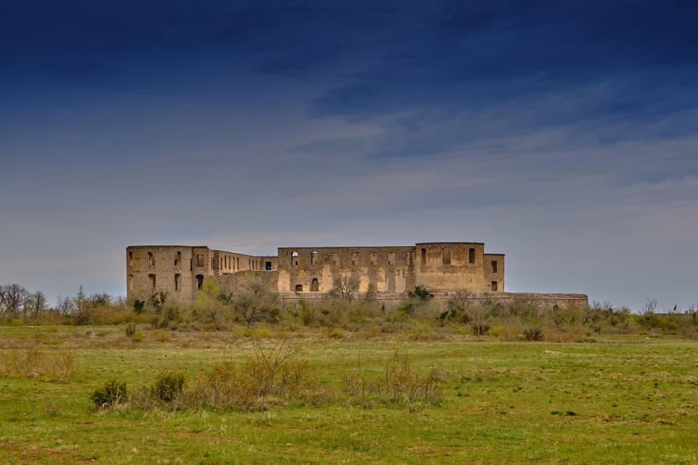 Ancient Stone Ruins by Geertjan Plooijer — canvas wall art