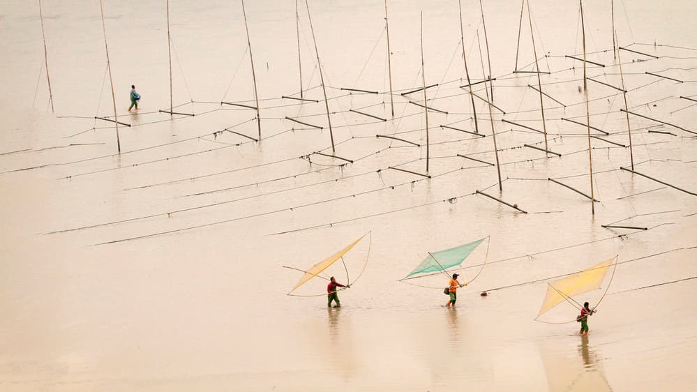 Quiet Waters Fishing by Ahmed Abdulazim — canvas wall art