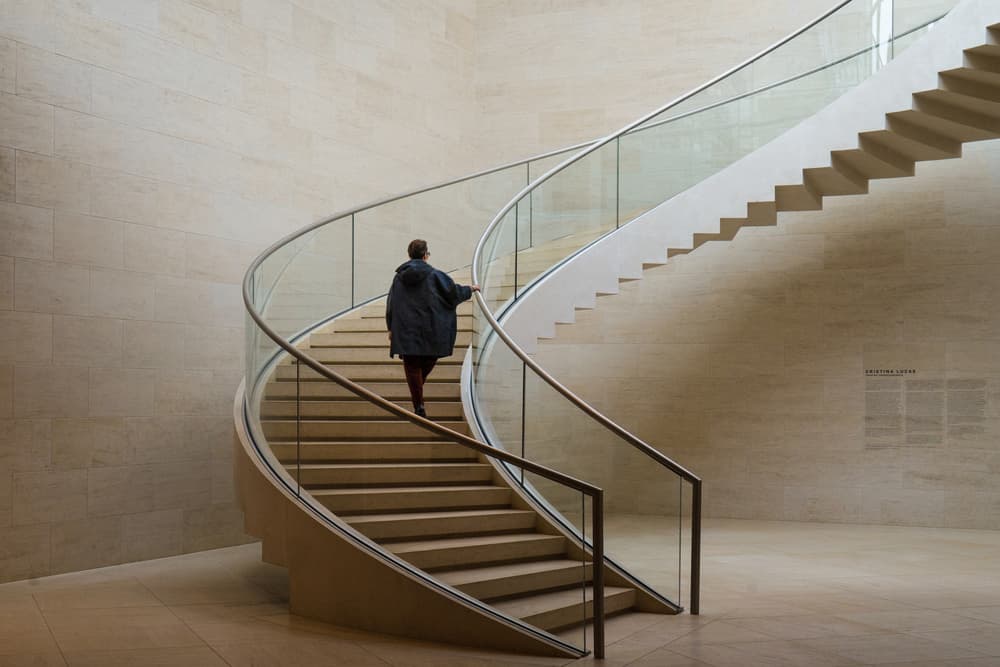 Grand Staircase Ascent by Luc Vangindertael (laGrange) — canvas wall art