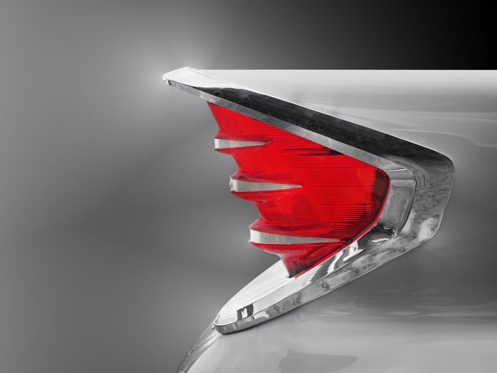 Classic Car Taillight by Beate Gube — canvas wall art