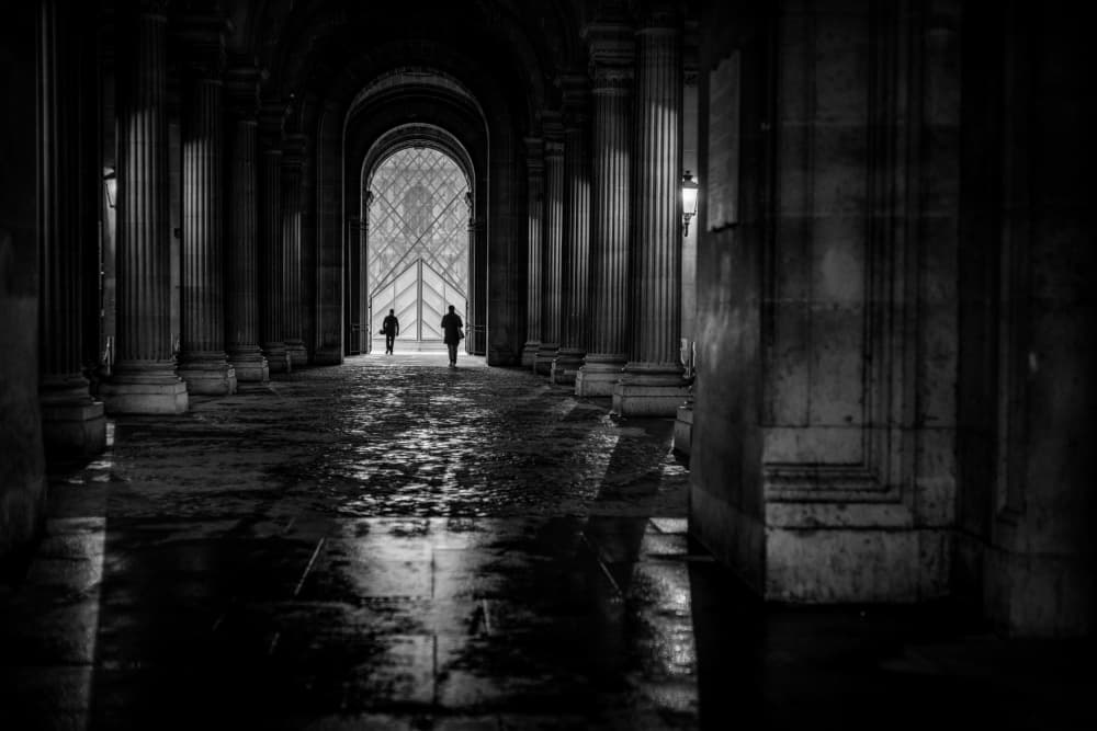 Mysterious Archway Walk by Atsushi Inamura — canvas wall art