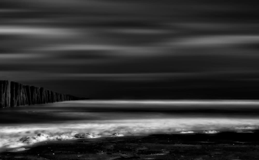 Dark Ocean Sentinels by Yvette Depaepe — canvas wall art