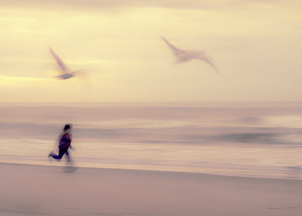 Dreamy Beach Run by Tommy Armstrong — canvas wall art