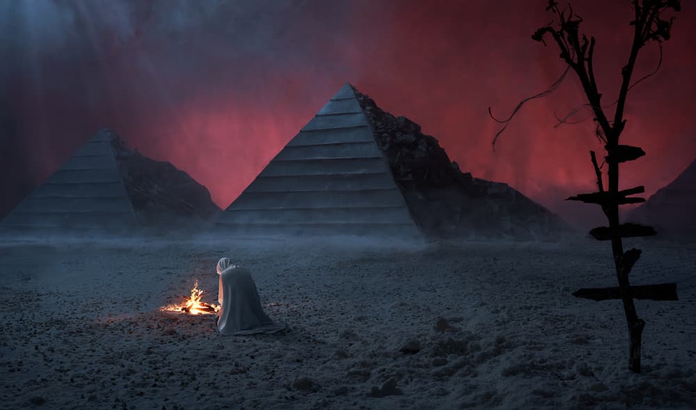Stranger in the night by Sergey Parishkov — canvas wall art