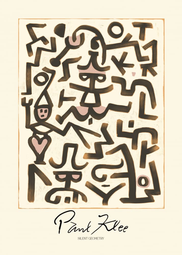 Paulklee(silentgeometry) by Treechild — canvas wall art