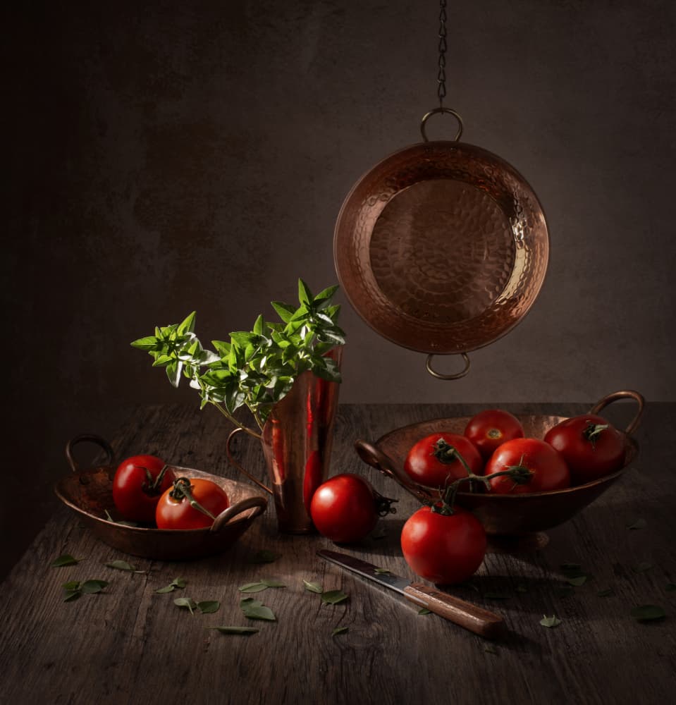 Rustic Copper Still Life by Margareth Perfoncio — canvas wall art
