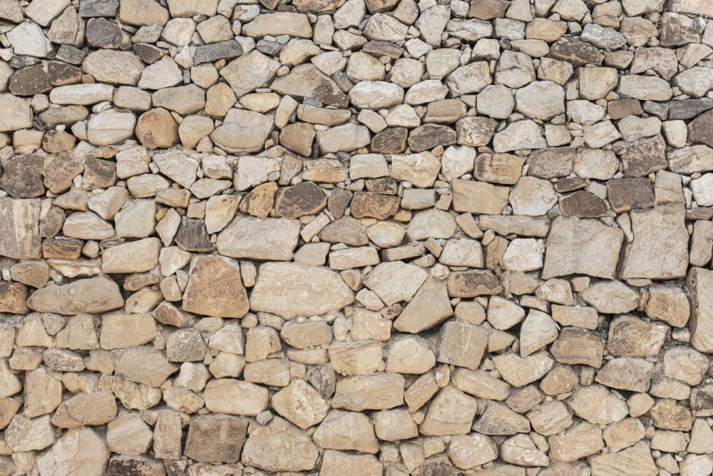 Rustic Stone Wall by Pictufy Studio III — canvas wall art