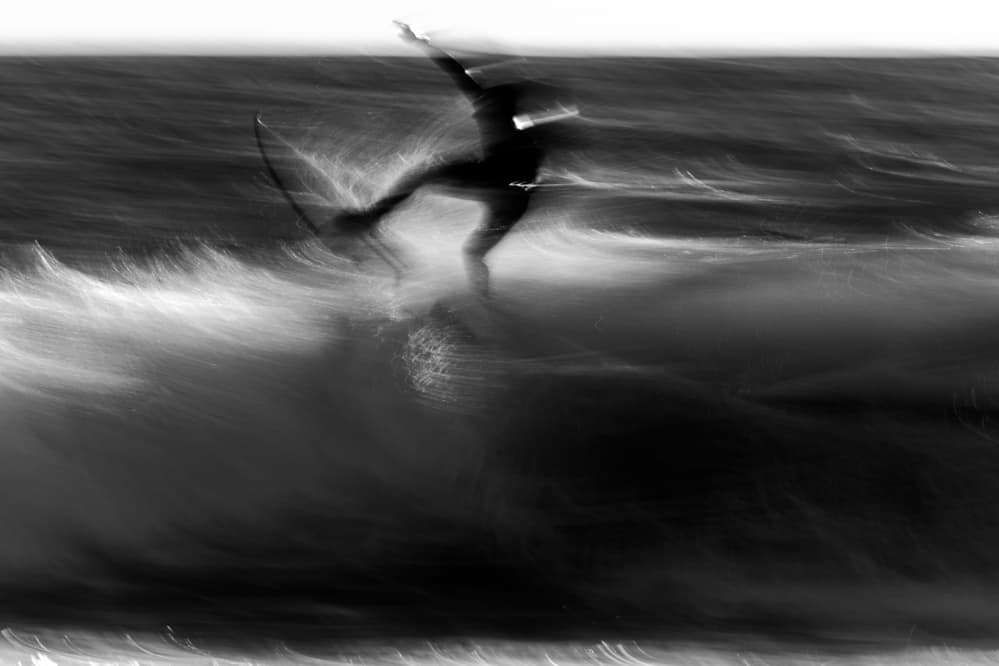 Surfing The Blur by Massimo Mei — canvas wall art