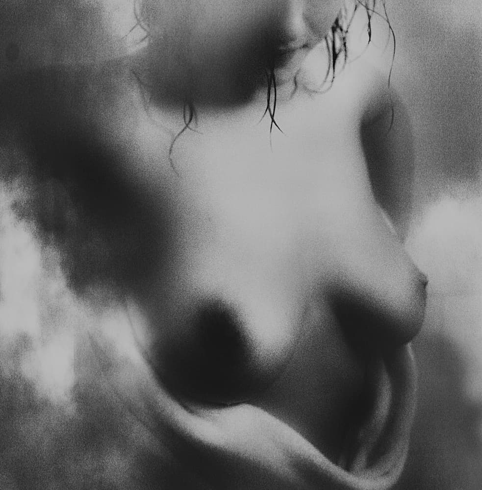 Woman In Soft Steam by Bogdan Bouşcă — canvas wall art