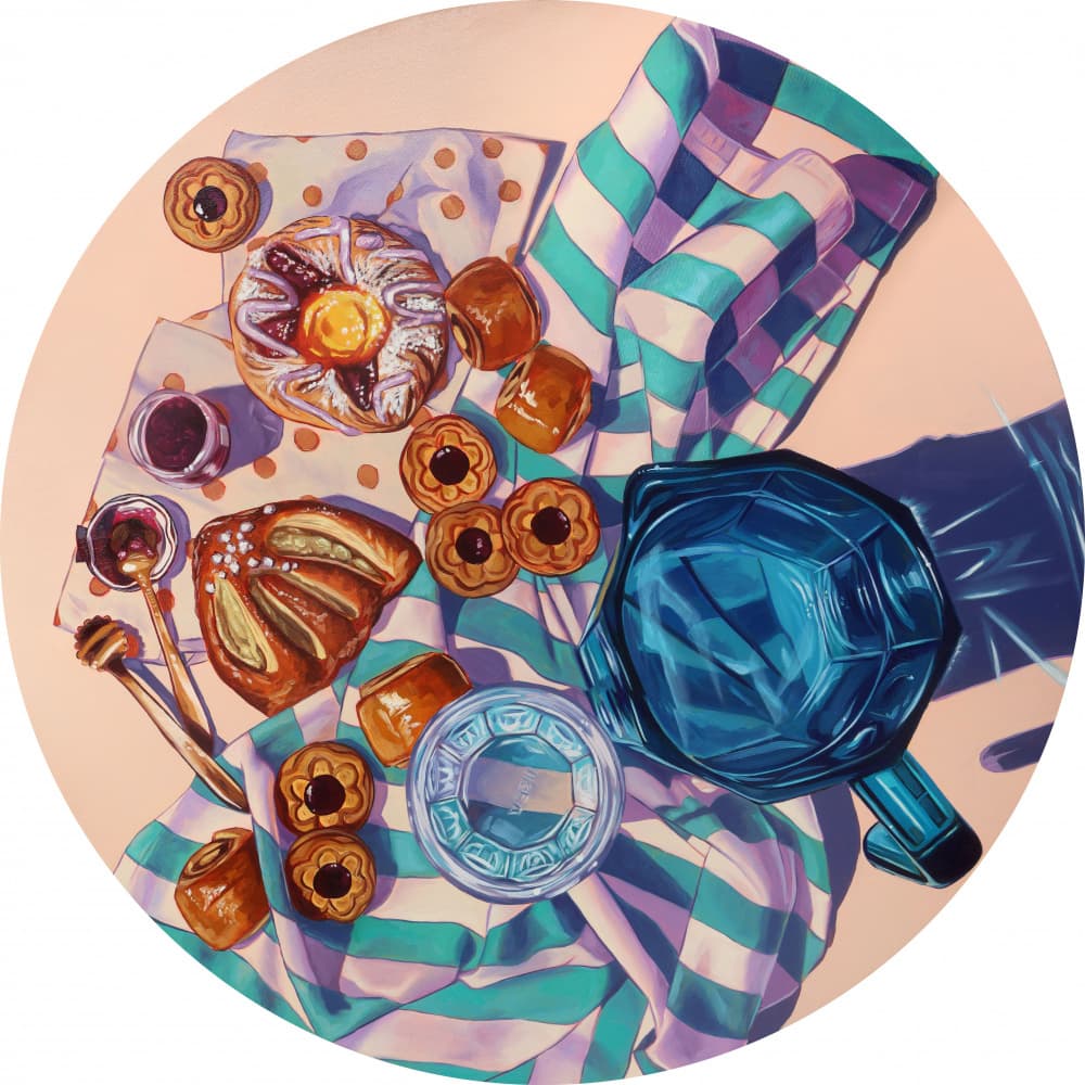 Sweet Breakfast Spread by Anna Zdanowicz — canvas wall art