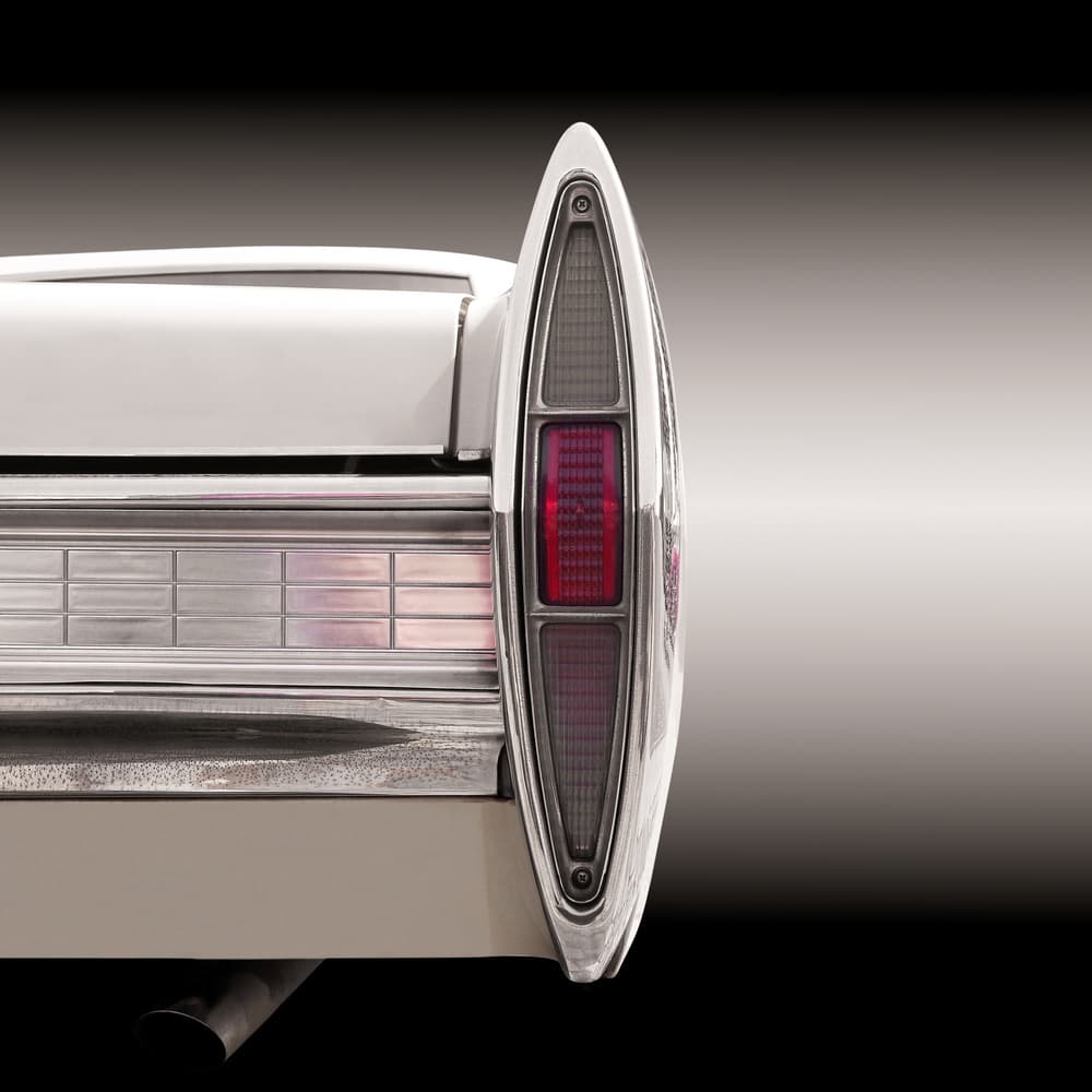 Classic Car Taillight by Beate Gube — canvas wall art