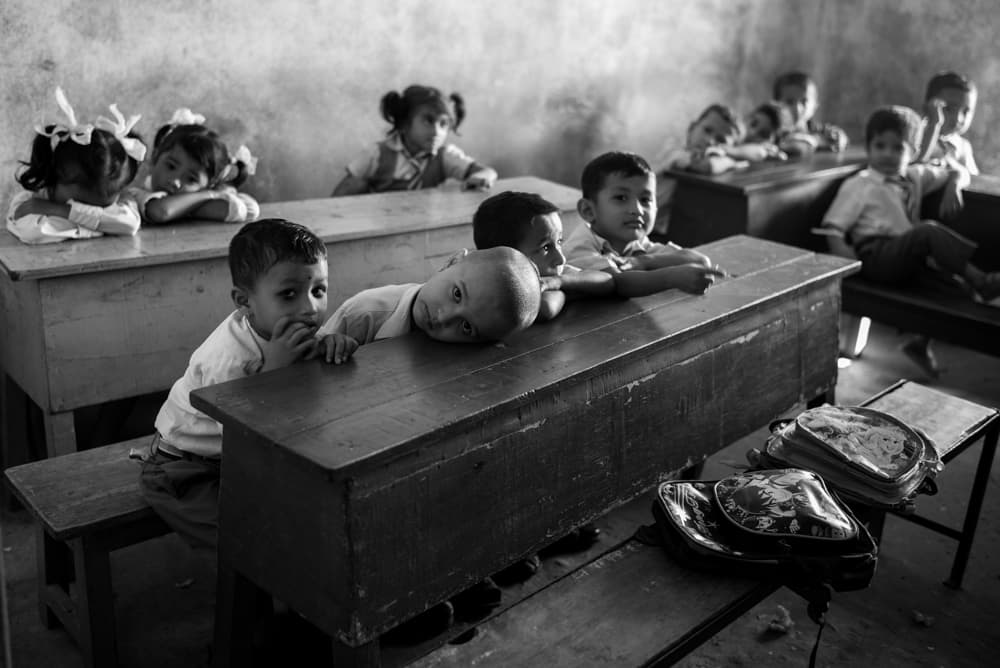 Young Students Watching by Ivano Cheli — canvas wall art