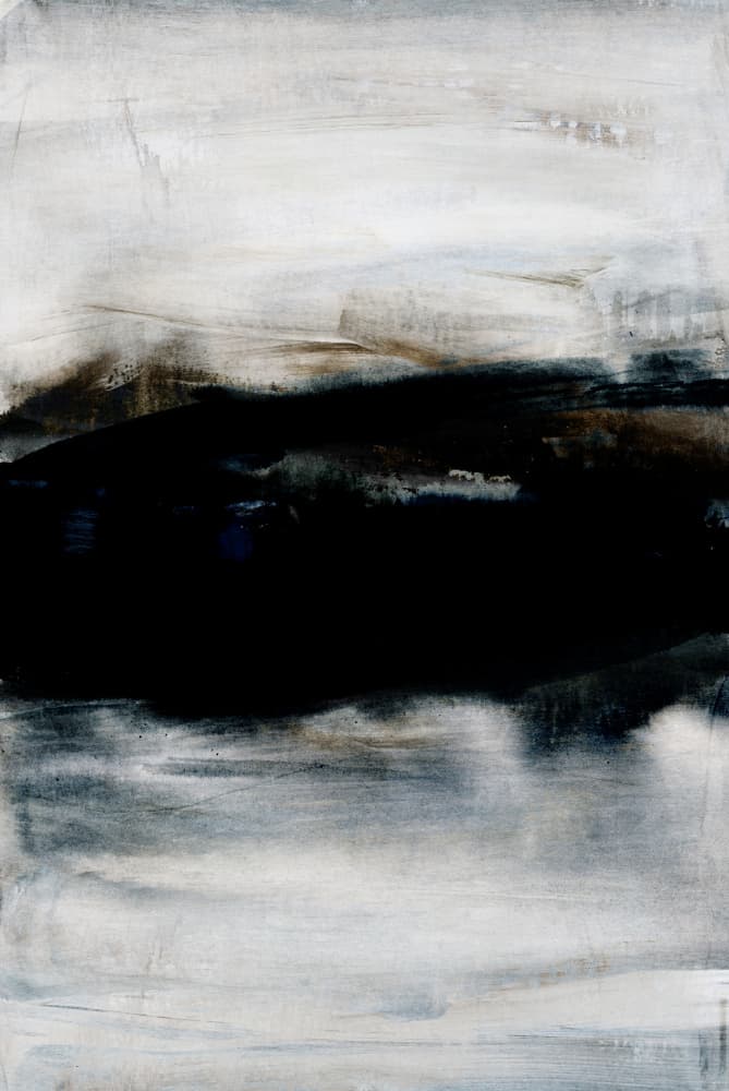 Watercolors 39 by Mareike Böhmer — canvas wall art