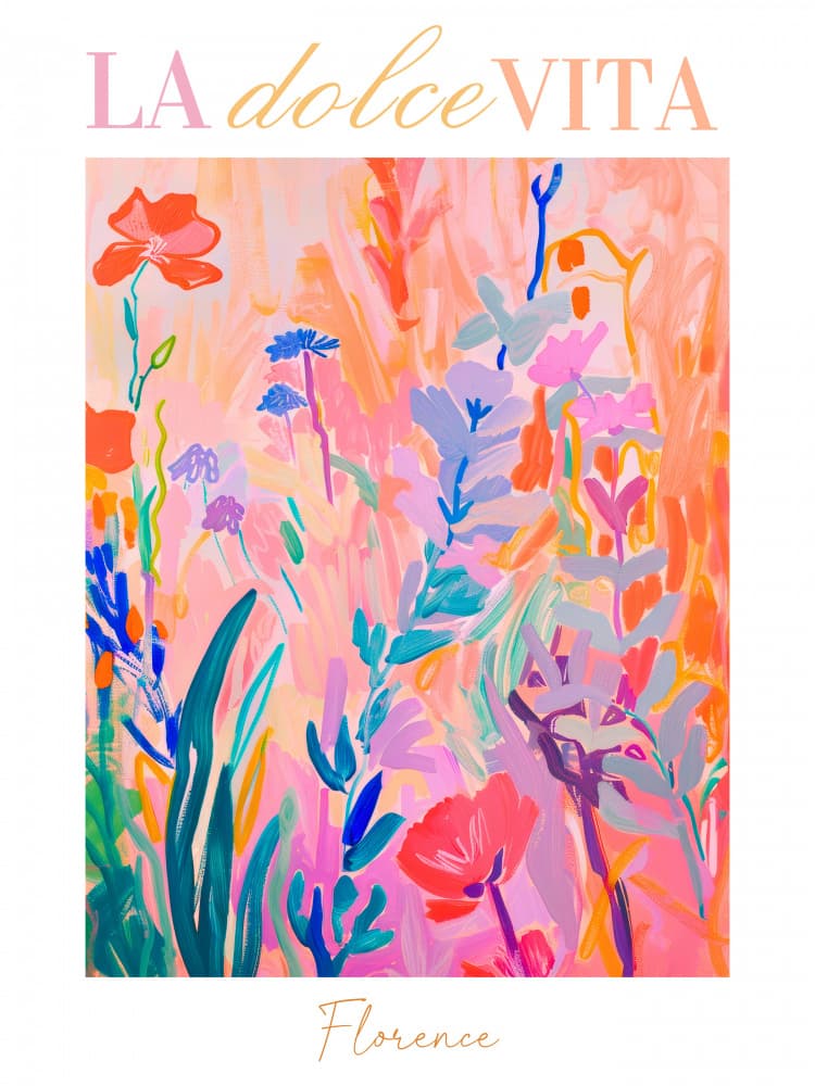 Vibrant Floral Garden