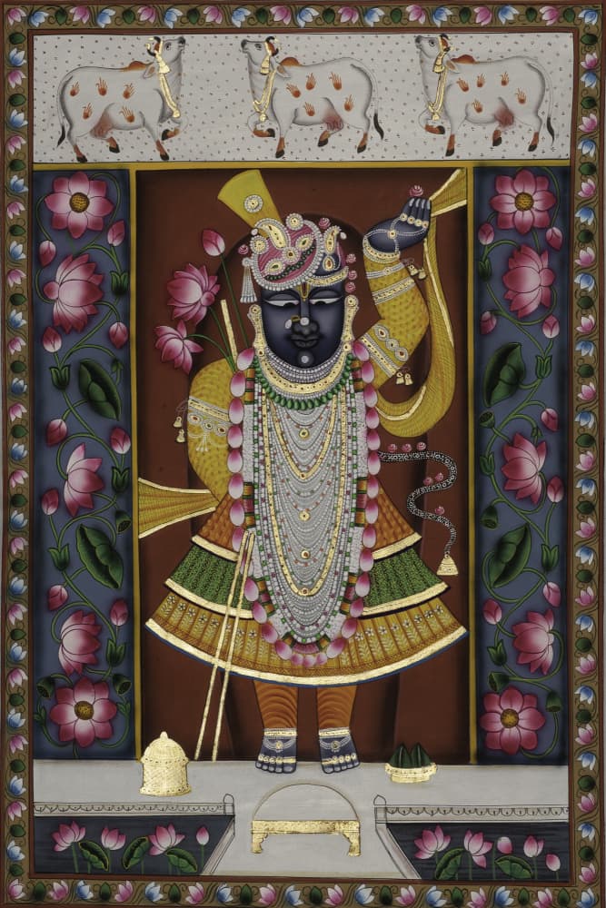 Lord Shrinathji Adorned by IMAGINEERS STUDIO — canvas wall art