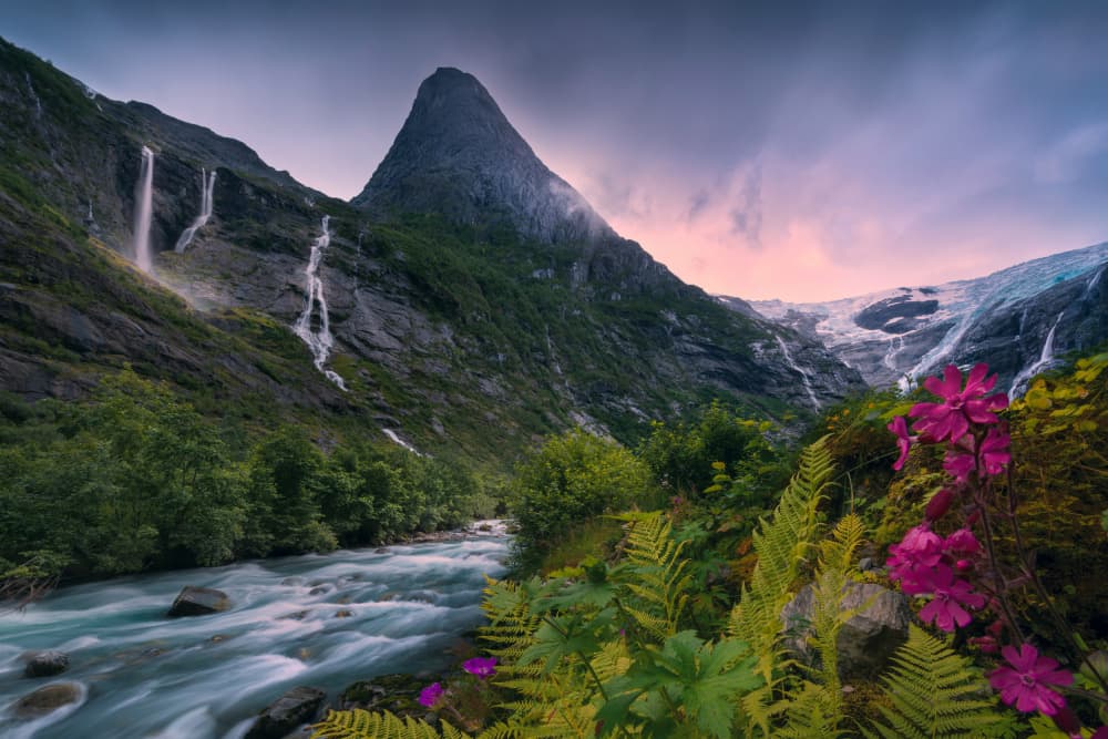 Paradise Norway by Stefan Hefele — canvas wall art