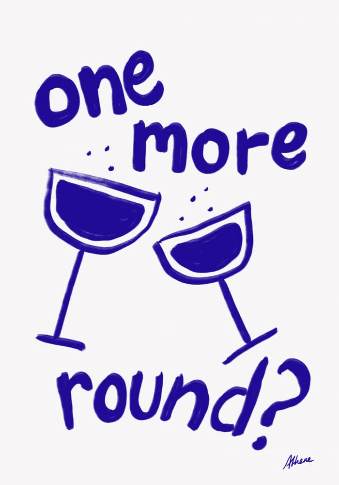 One More Round? by Athene Fritsch — canvas wall art