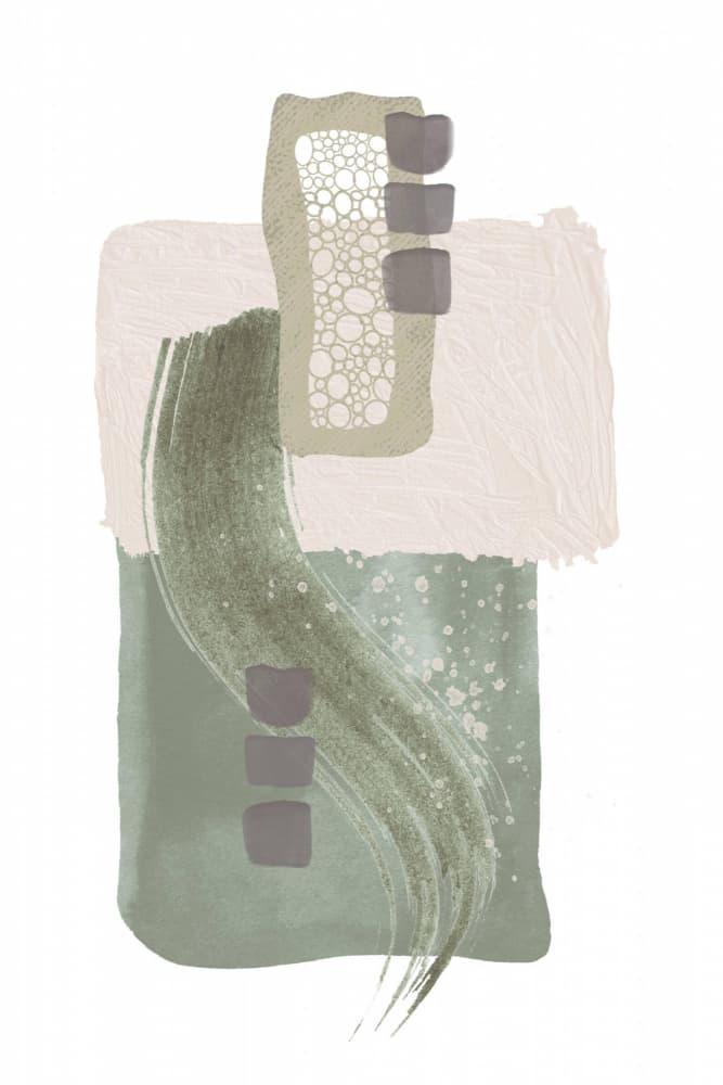 Organic Modern Abstract by Sally Ann Moss — canvas wall art