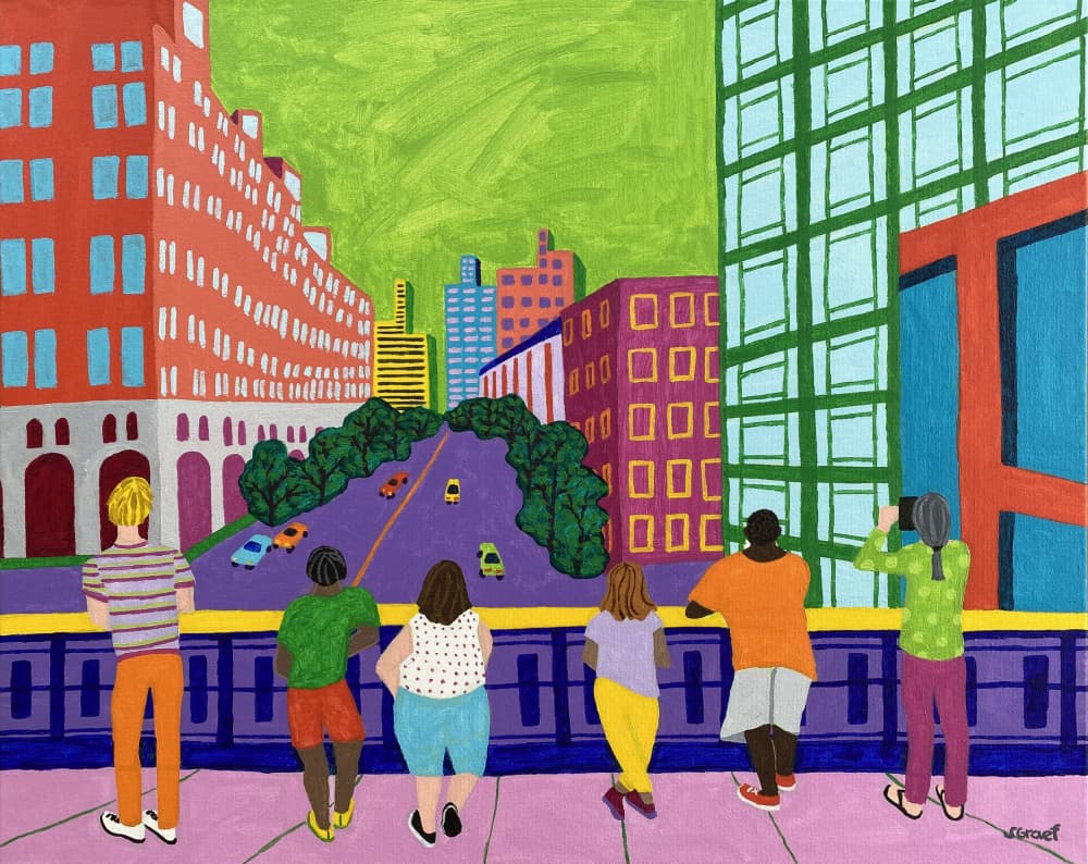 High Line Two by Sue Graef — canvas wall art