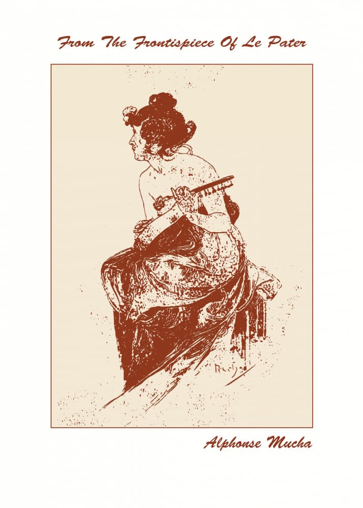 Classical Muse with Instrument by Doa Project — canvas wall art