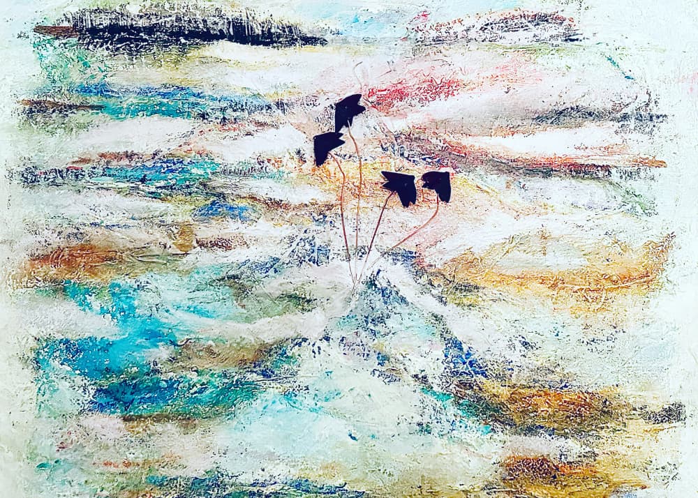 Dynamic Abstract Flags by Annika Tiren — canvas wall art