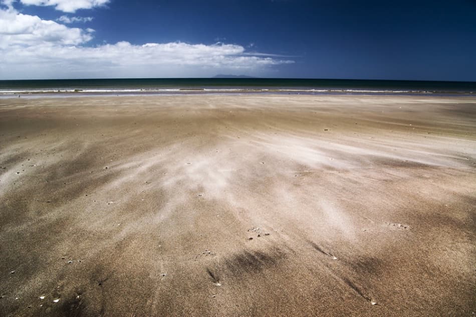 Wind Swept Beach by ArtFiction (Andre Gehrmann) — canvas wall art