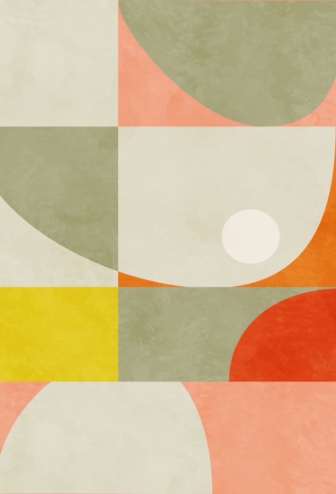 Summer Circles22 1 V by Ana Rut Bre — canvas wall art