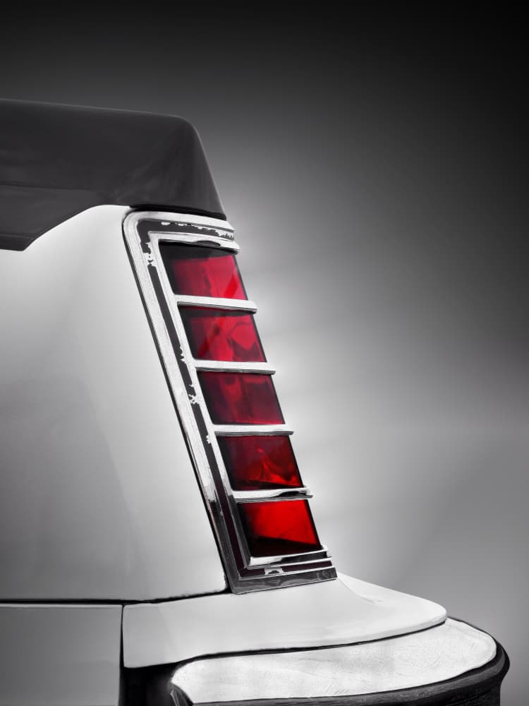US classic car continental abstract 1977 by Beate Gube — canvas wall art
