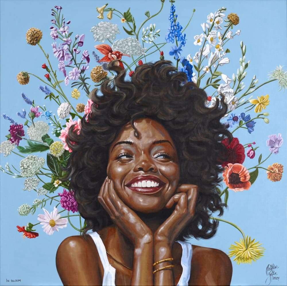 In Bloom by Christian Beijer — canvas wall art