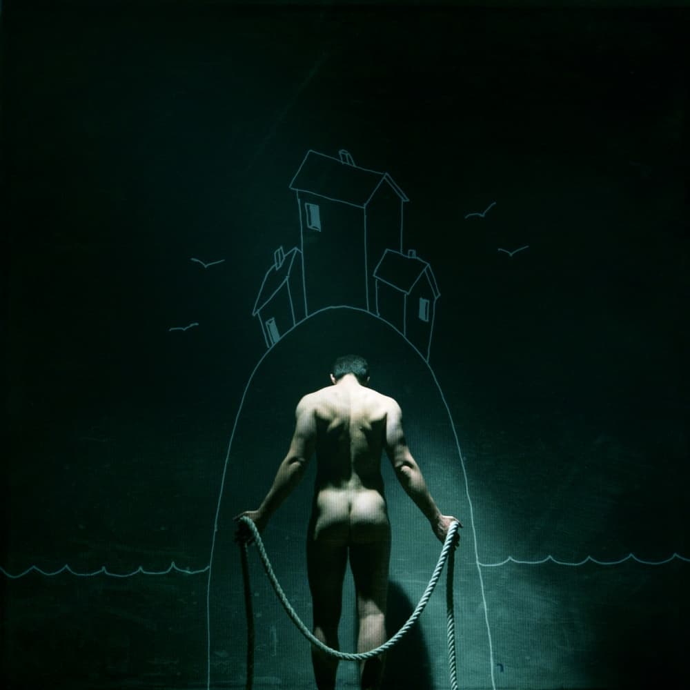 Drawn to the Island by Yaroslav Vasiliev-Apostol — canvas wall art