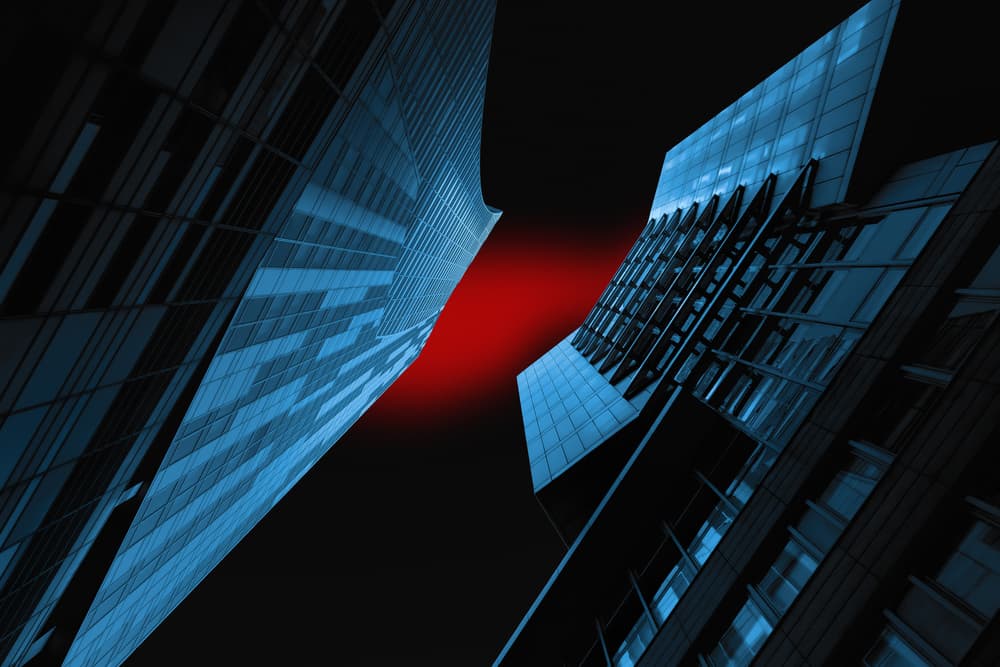 Modern City Glow by Marc Huybrighs — canvas wall art