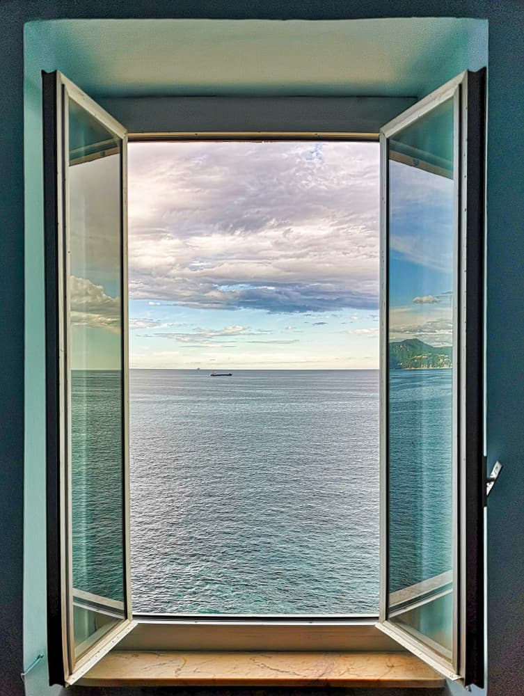 Open Window Ocean View by Eden Antho — canvas wall art
